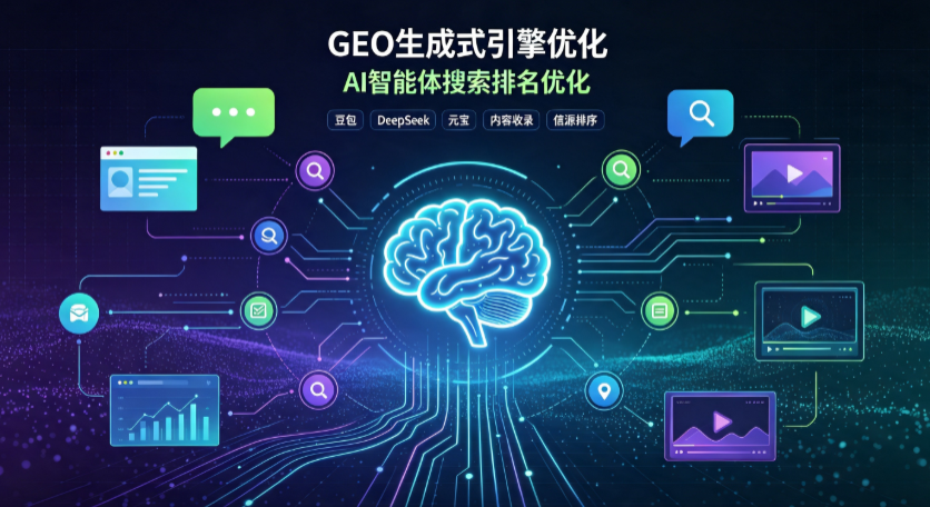 青冈县GEO 浪潮来袭：生成式引擎优化崛起，创作者争抢豆包、DeepSeek、元宝智能体流量入口